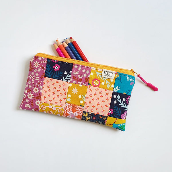 Patchwork Pencil Case - Version 2