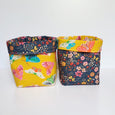 Reversible Fabric Bin - Butterfly Floral