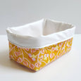 Facial Squares Fabric Bin - Violet Sunset
