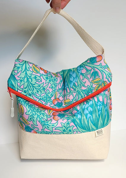 Artichoke Field Insulated Washable Lunch Bag