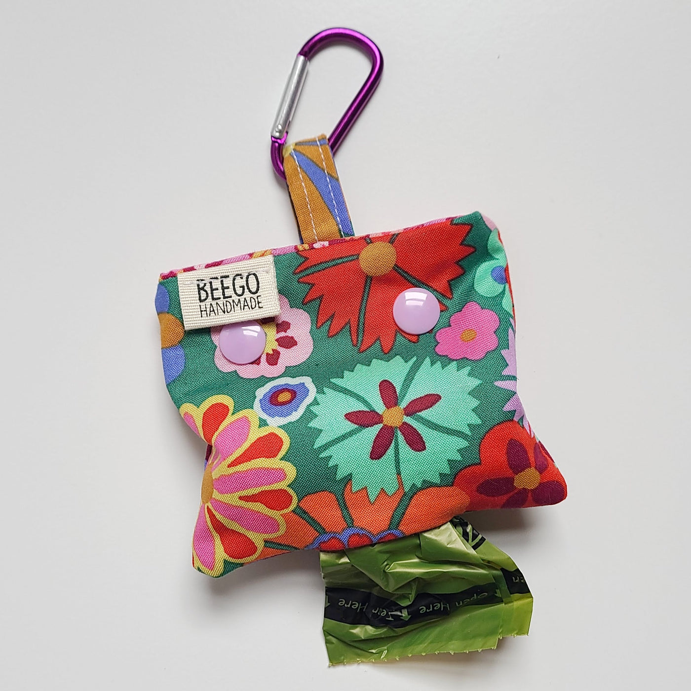 Clip-On Waste Bag Holder