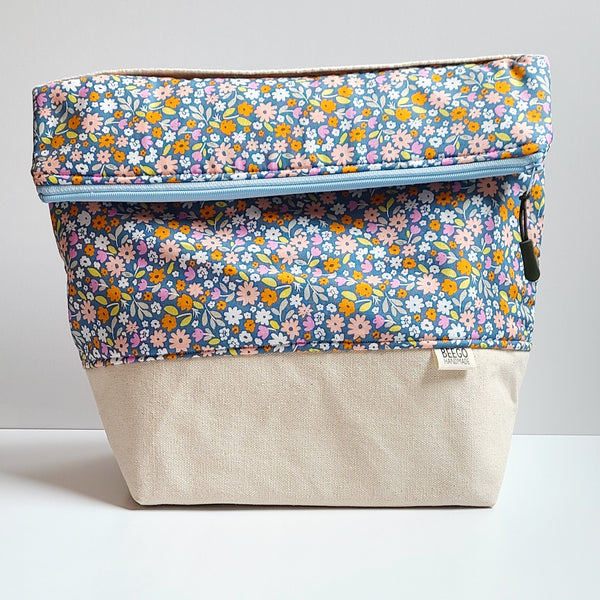 Tiny Folk Floral Insulated Washable Lunch Bag