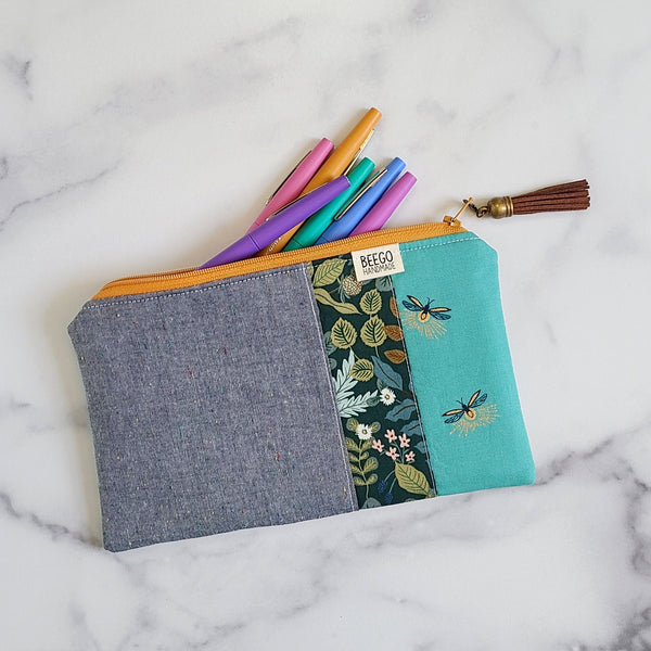 Firefly Greenhouse Pencil Case
