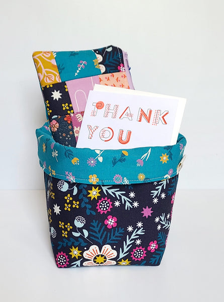 Fabric Bin + Pencil Case Gratitude Bundle