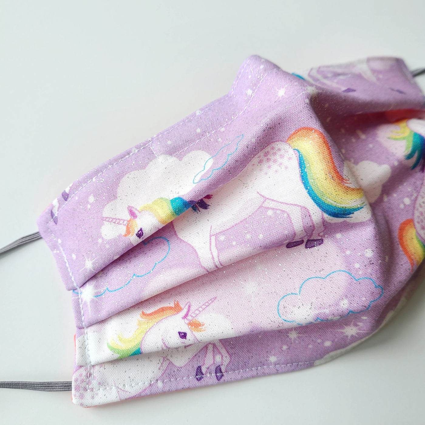 Unicorn Sparkle Cotton Face Mask (Adult and Kid's)