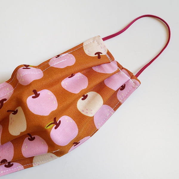 Kid's Apples Cotton Face Mask