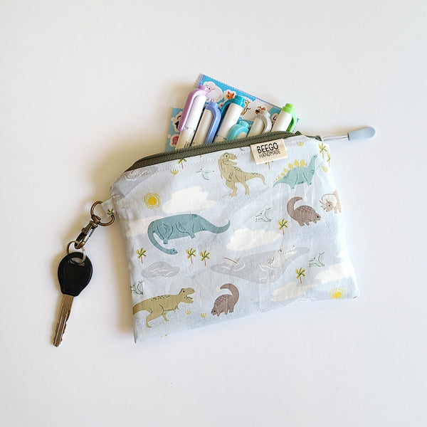 Dino Party Clip-On Pouch