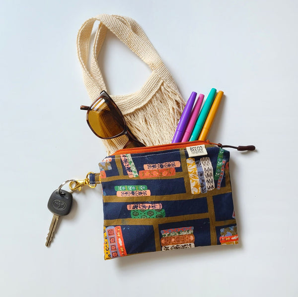 Bookish Clip-On Pouch