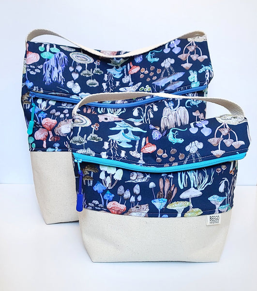 Forest Floor Insulated Washable Lunch Bag