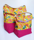 Mustard Moths Insulated Washable Lunch Bag