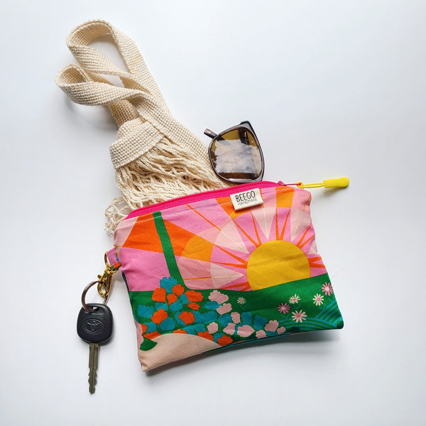 Wonderland Clip-On Pouch