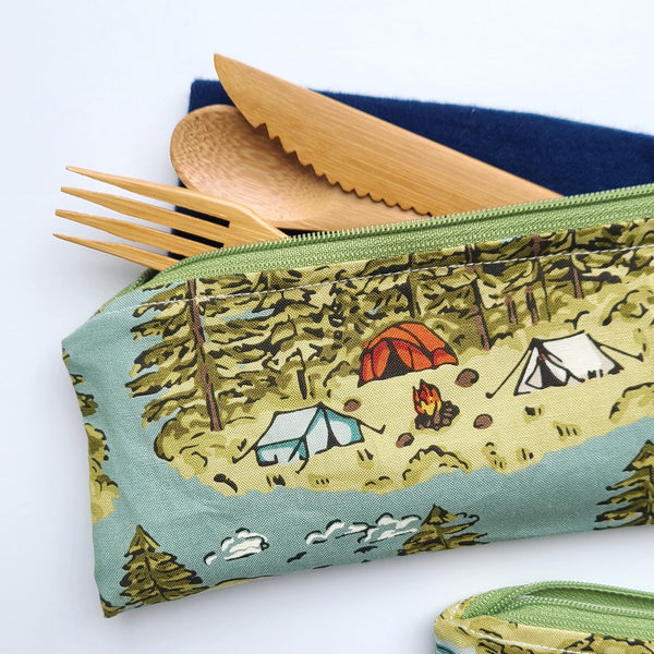 Campsite Cutlery Pouch (Standard and Kids)