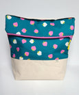 Strawberry Toss Insulated Washable Lunch Bag