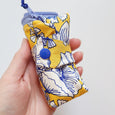 Blue and Yellow Floral Wet Bag