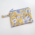 Blue and Yellow Floral Wet Bag