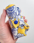 Blue and Yellow Floral Wet Bag