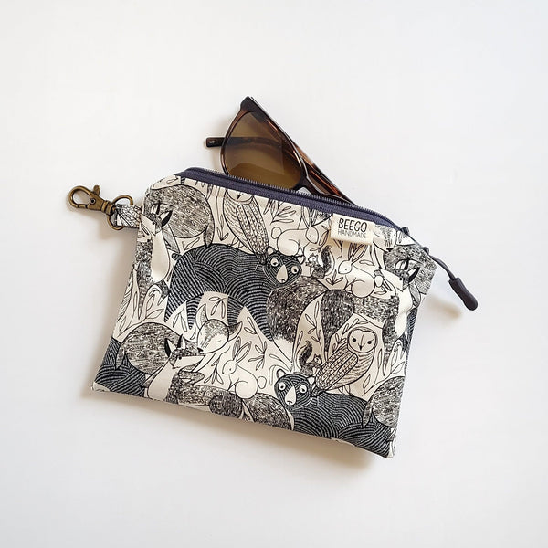 Forest Frolic Clip-On Pouch