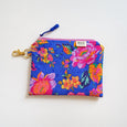 Vibrant Floral Clip-On Pouch