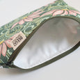 Art Deco Floral Clip-On Pouch