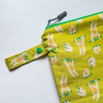 Green Sloths Wet Bag