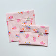 Pink Capybara Snack Bag