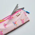 Pink Capybara Cutlery Pouch