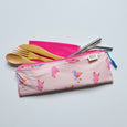 Pink Capybara Cutlery Pouch