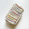 Facial Squares Fabric Bin - Violet Sunset