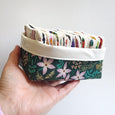 WONKY Facial Squares Fabric Bin - Urban Jungle