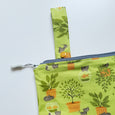 WONKY Mobility Bag (Wet Bag) - Green Cats