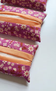 SAMPLE Travel Tissue Holder in Purple Folk Floral