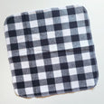 Black and White Buffalo Plaid Paperless Towel