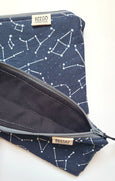 Navy Constellations Pencil Case