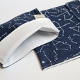 Navy Constellations Snack Bag