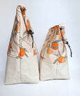 Tangerines Insulated Washable Lunch Bag