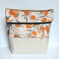Tangerines Insulated Washable Lunch Bag