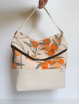 Tangerines Insulated Washable Lunch Bag