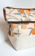 Tangerines Insulated Washable Lunch Bag