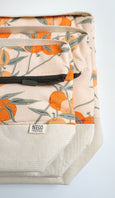 Tangerines Insulated Washable Lunch Bag