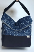 Navy Constellations Insulated Washable Lunch Bag