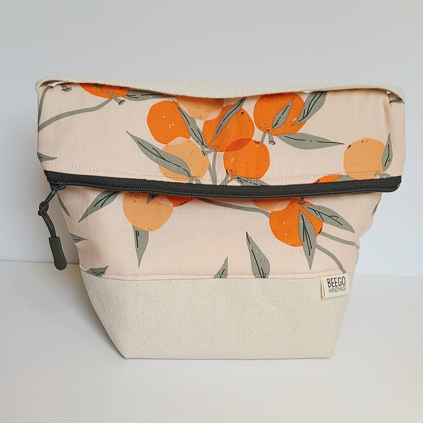 *WONKY* Tangerines Insulated Washable Lunch Bags