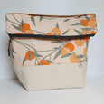 *WONKY* Tangerines Insulated Washable Lunch Bags