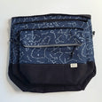 Navy Constellations Insulated Washable Lunch Bag