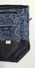 Navy Constellations Insulated Washable Lunch Bag