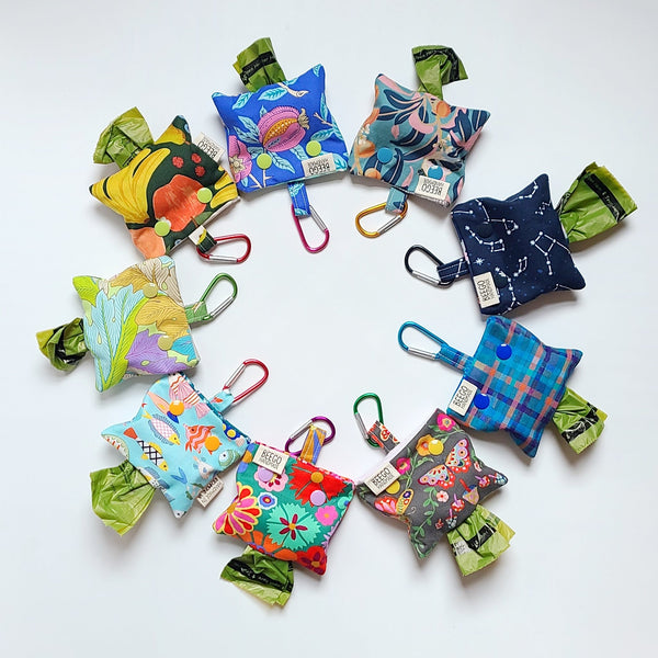 Clip-On Waste Bag Holder