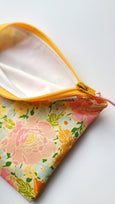 Sunny Floral Clip-On Pouch