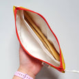 Golden Strawberry Toss Cutlery Pouch