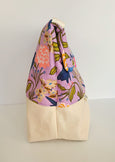 Purple Blackbird Washable Insulated Lunch Bag
