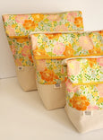 Sunny Floral Insulated Washable Lunch Bag