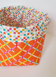 #65 Mix and Match Reversible Fabric Bin